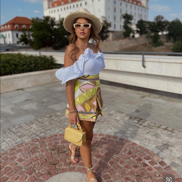 NWT Zara printed skort medium - Picture 2 of 3